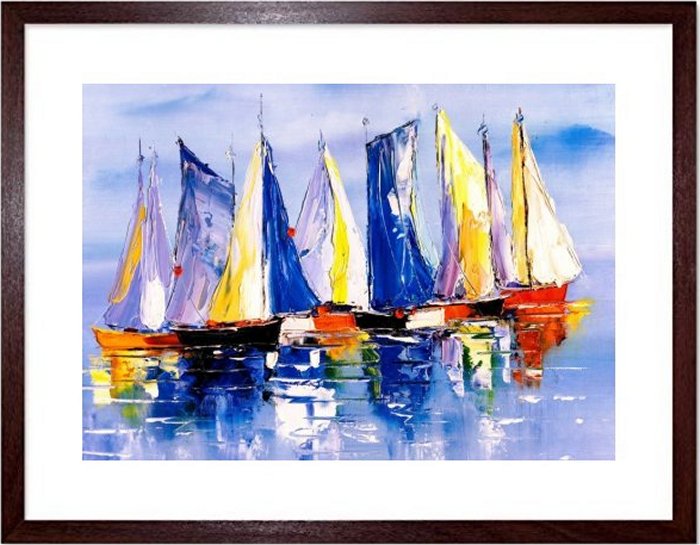 Sail Boats Framed Prints